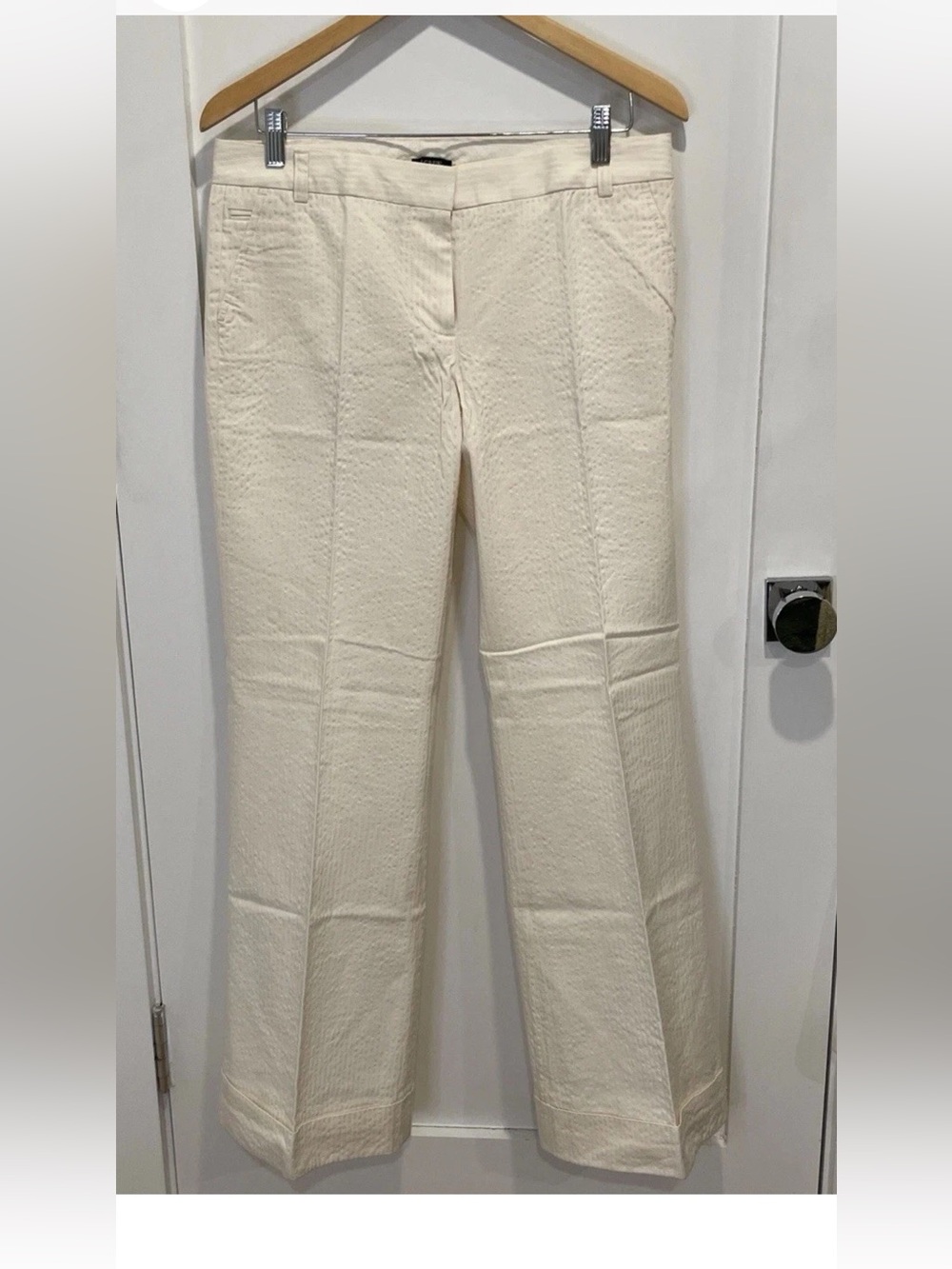 J Crew Favorite Fit Seersucker Pants 8 New $128